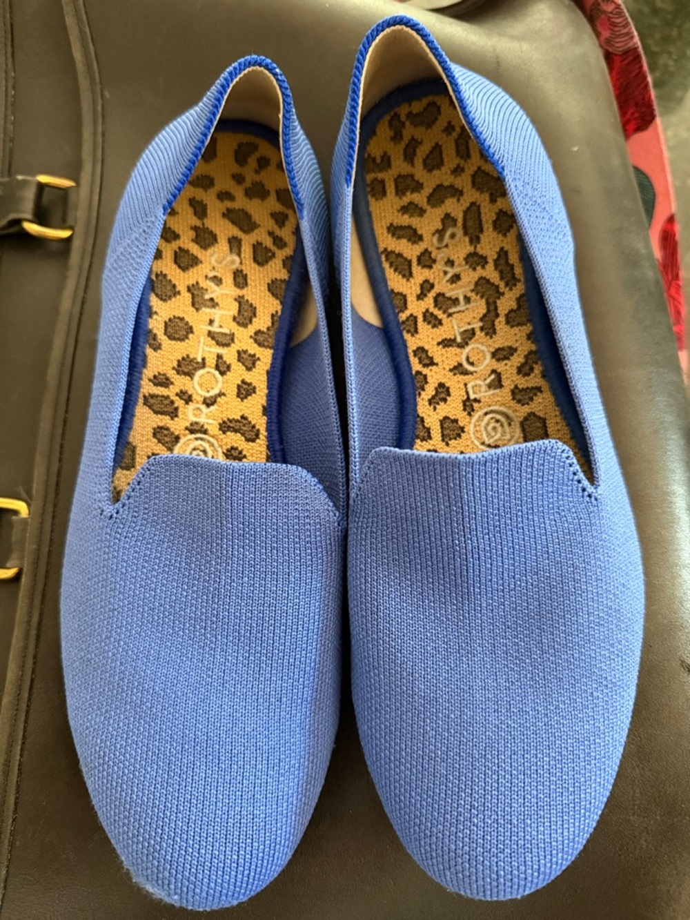 ROTHY’S 8W Slip-On Loafer Flats in Cornflower Blue - Picture 2 of 7